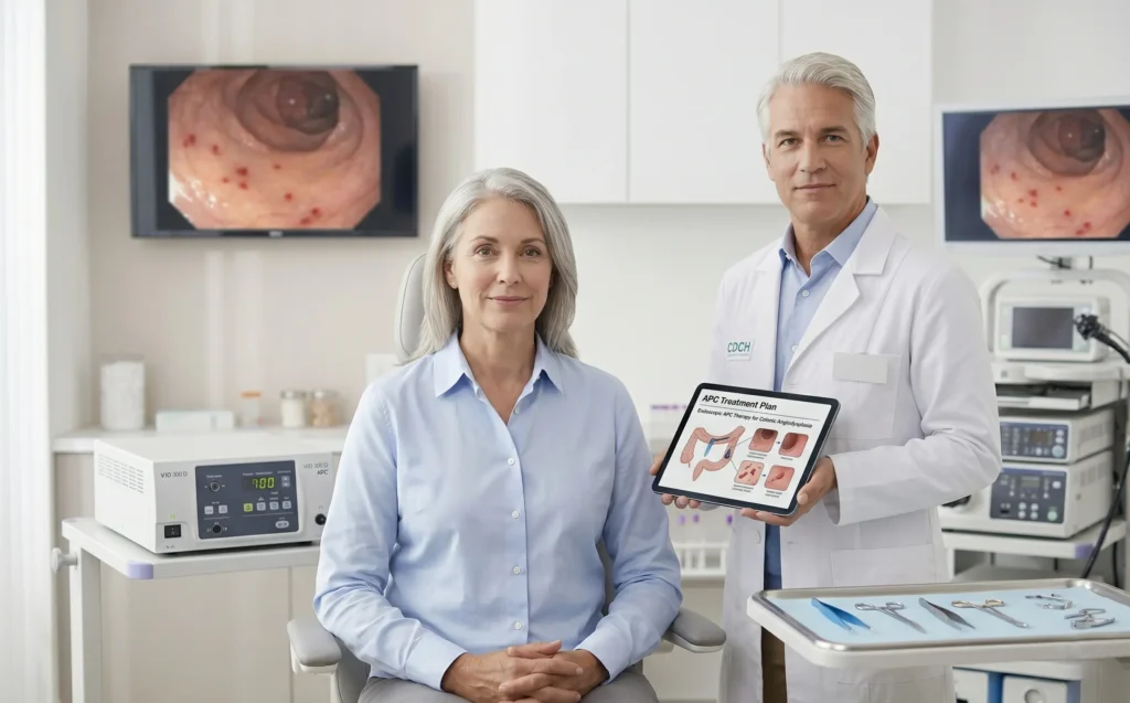 Angiodysplasia of the Colon Treatment