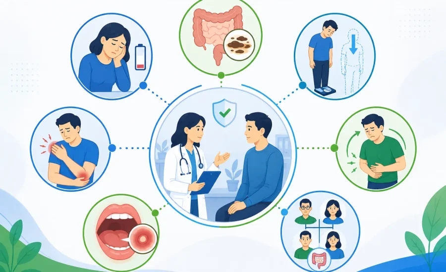 Who Should Seek Crohn's Disease Evaluation - Infographic